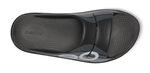 Women's OOahh Sport Slide Sandal - Black Wave