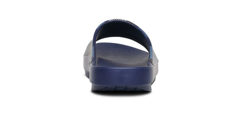 FJ X OOFOS Men's OOahh Sport Slide Sandal - Navy Camo