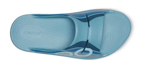 Men's OOahh Sport Slide Sandal - Ocean Blue Wave