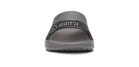 BAUER/OOFOS Men's OOahh Sport Slide Sandal – Slate