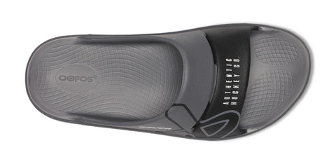 BAUER/OOFOS Women's OOahh Sport Slide Sandal – Slate