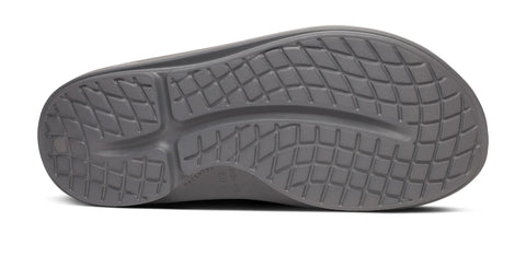 BAUER/OOFOS Men's OOahh Sport Slide Sandal – Slate