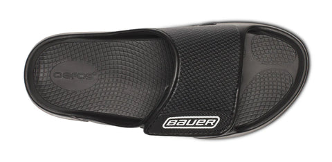 BAUER/OOFOS Men's OOahh Sport Flex Sandal – Black