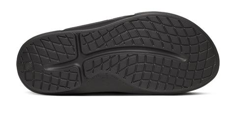 BAUER/OOFOS Men's OOahh Sport Flex Sandal – Black
