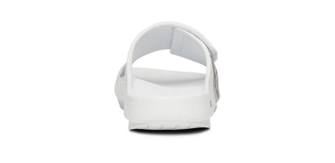 BAUER/OOFOS Men's OOahh Sport Flex Sandal – White