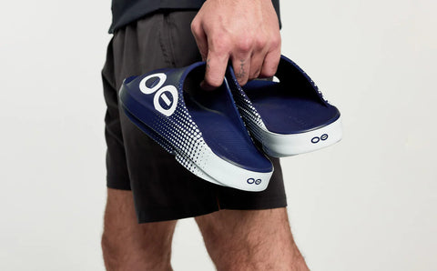 Men's OOahh Sport Slide Sandal - Navy Matrix (SALE)