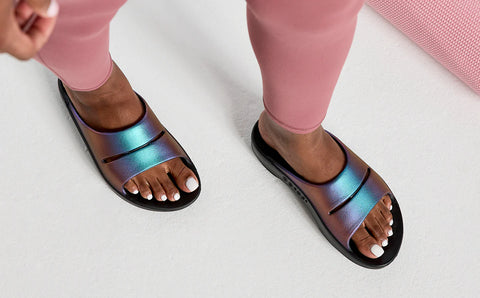 Women's OOahh Luxe Slide Sandal - Midnight Spectre (SALE)