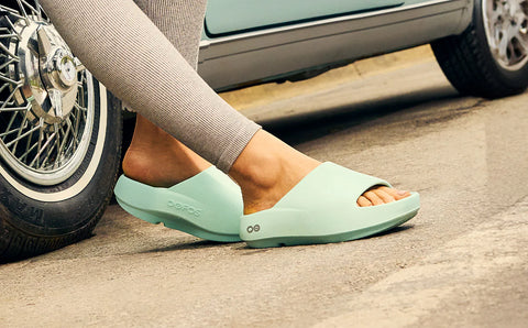 Women's OOahh PLUS Slide Sandal - Mint